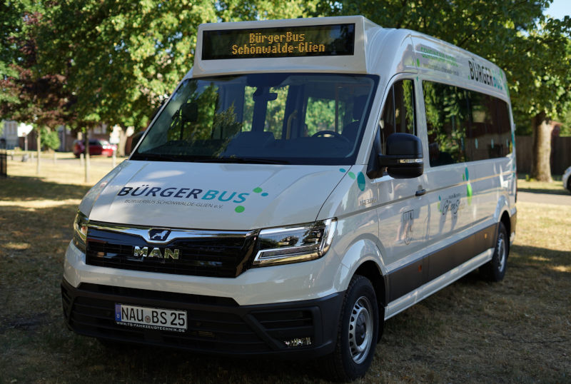 Unser moderner Bürgerbus - MAN TGE 3.180 L4H3 Euro 6